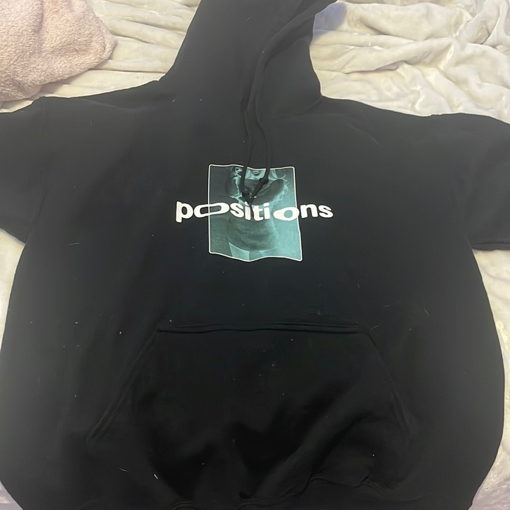 Ariana Grande Positions Black Hoodie